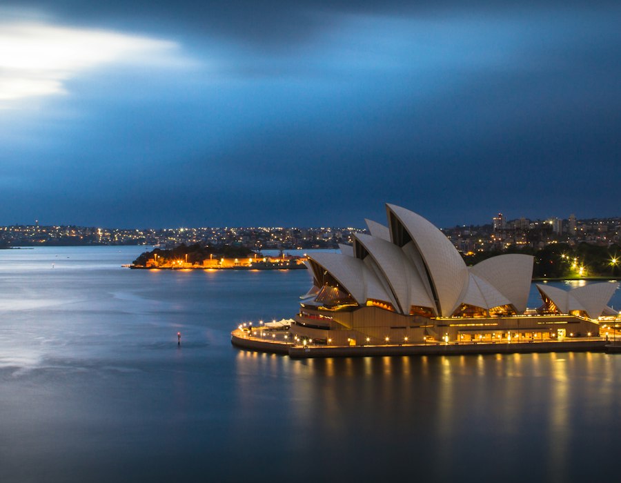 Sydney Opera House and harbour