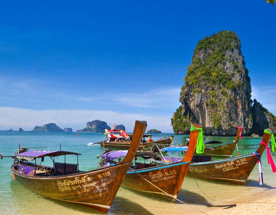 Thailand tropical coastline